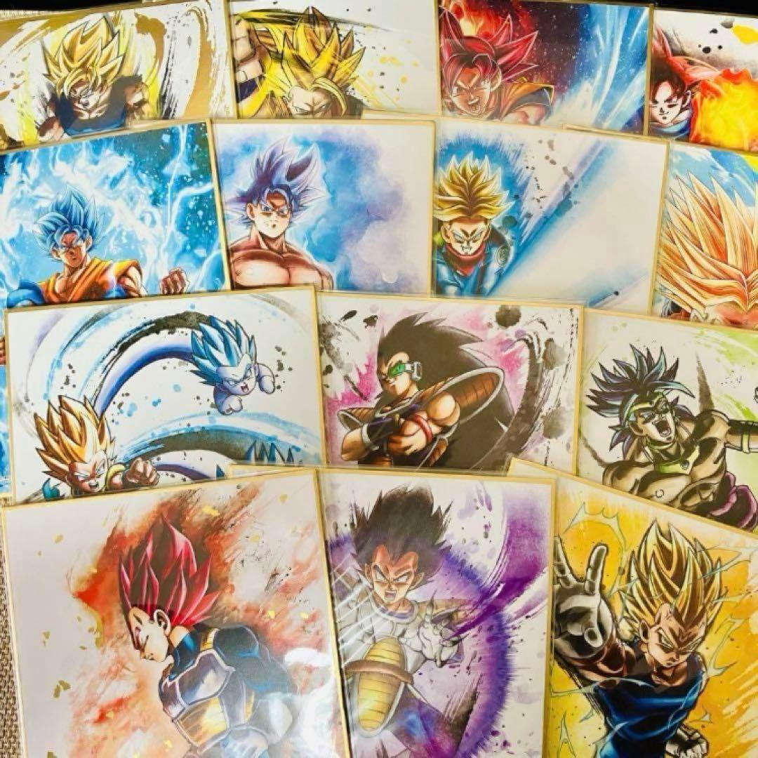 ドラゴンボール 色紙アート 119枚まとめ売り Dragon Ball 鳥山明