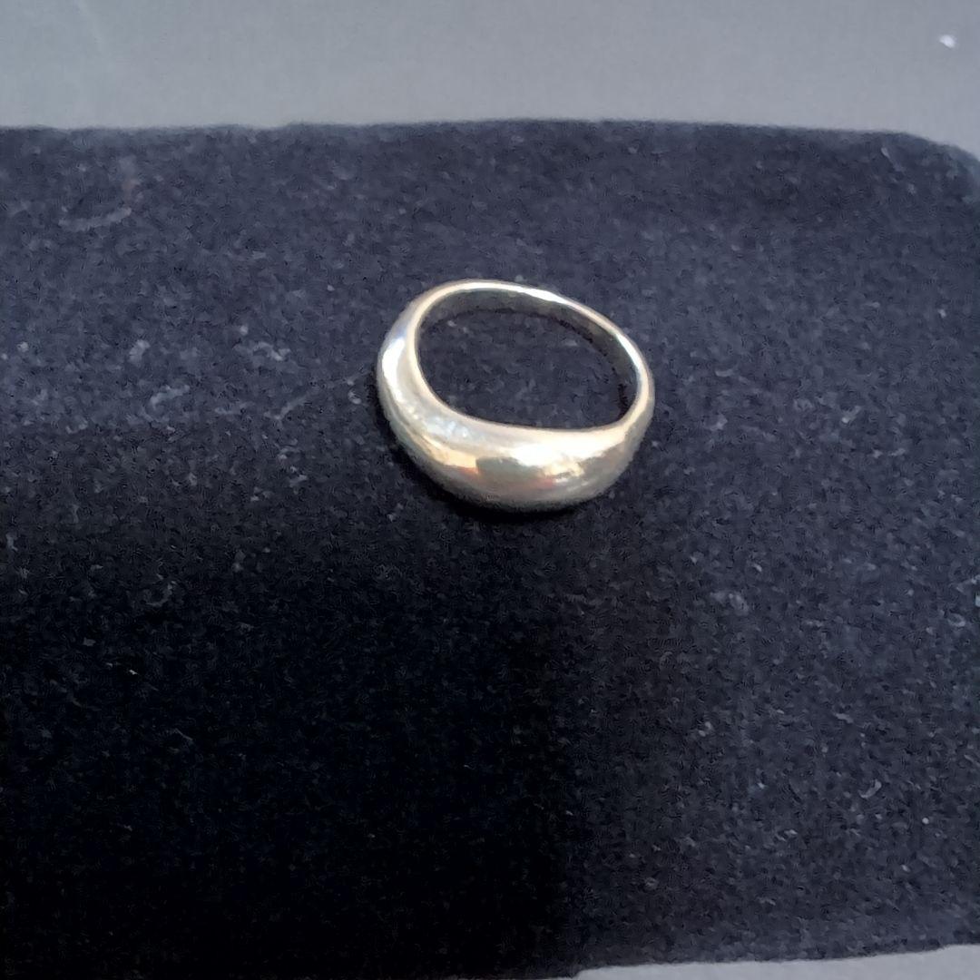 OXジュエリー　Silver Curve Pinky Ring13号