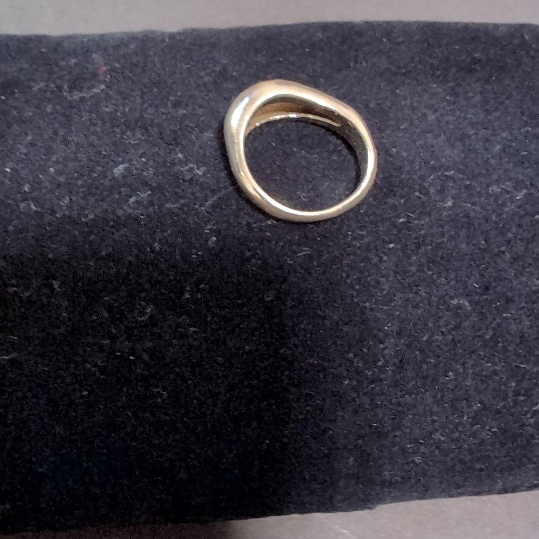 OXジュエリー　Silver Curve Pinky Ring13号