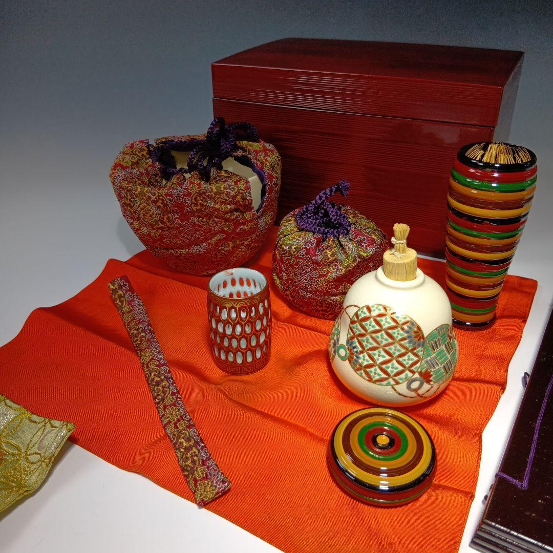 値下げ茶道具　茶箱一式