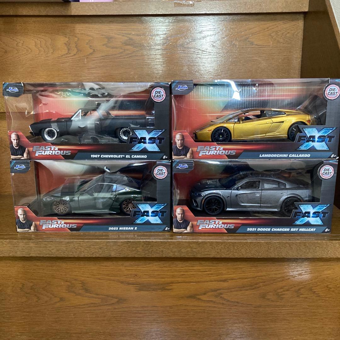 JADA TOYS 1/24 ワイルドスピード　4台