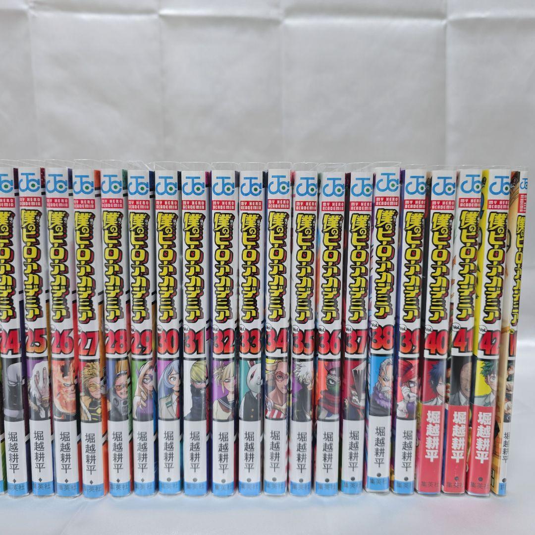 僕のヒーローアカデミア 全42巻セット[完]/極美品/B02