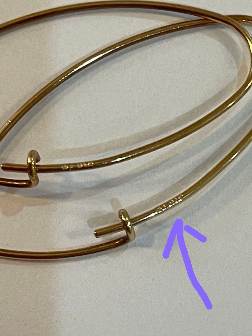 【美品】agete ピアス