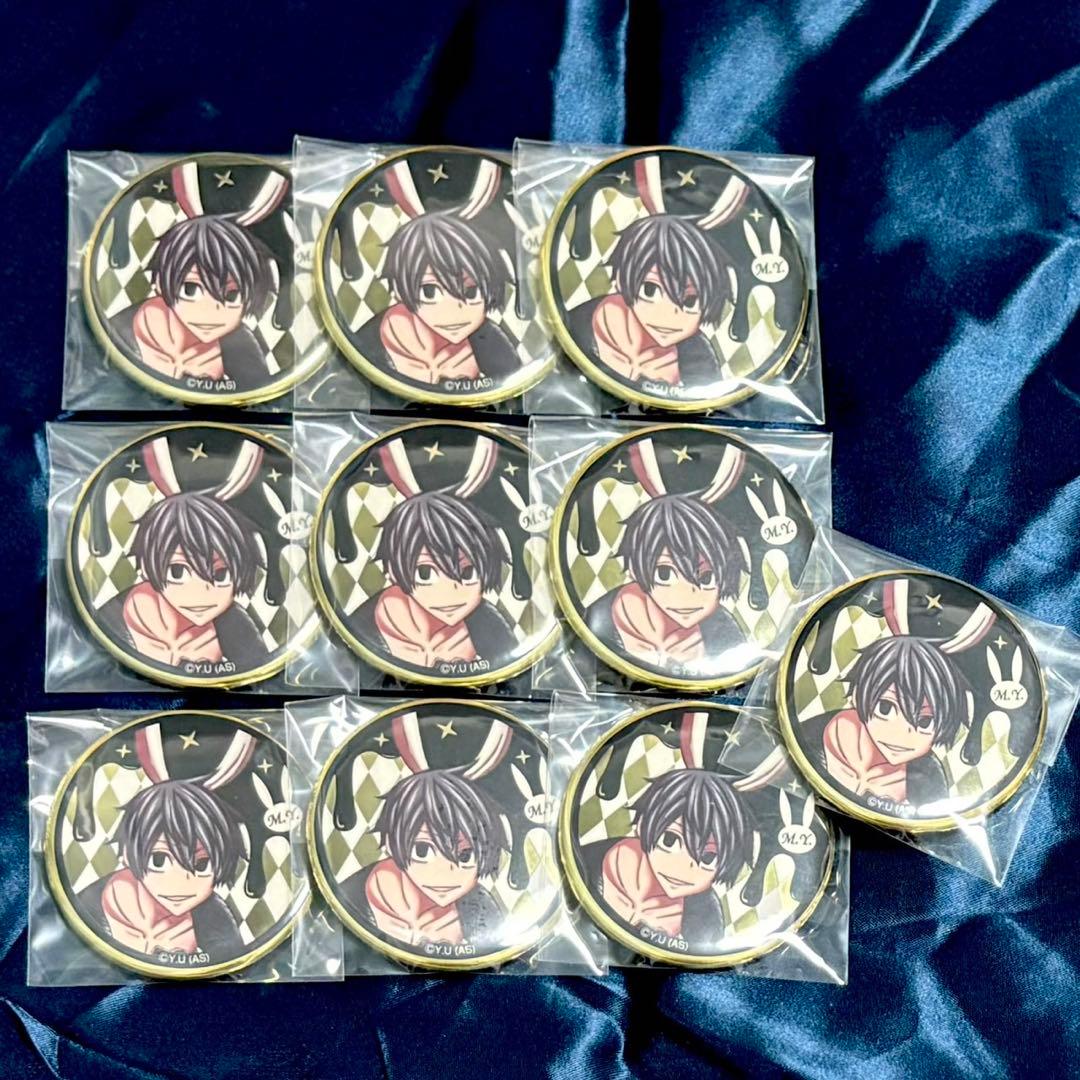 桃源暗鬼 淀川真澄 バニー 缶バッジ 10点