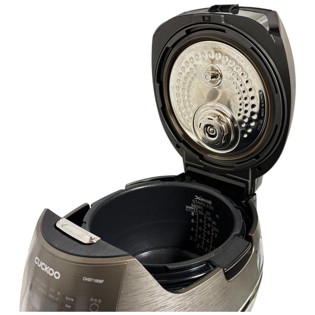 【動作良好】CUCKOO IH 圧力炊飯ジャー CRP-CHST1005F