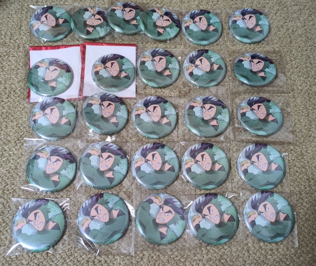 ウ*須様 忍たま乱太郎 トレーディングメインビジュアル缶バッジ 潮江文次郎 26