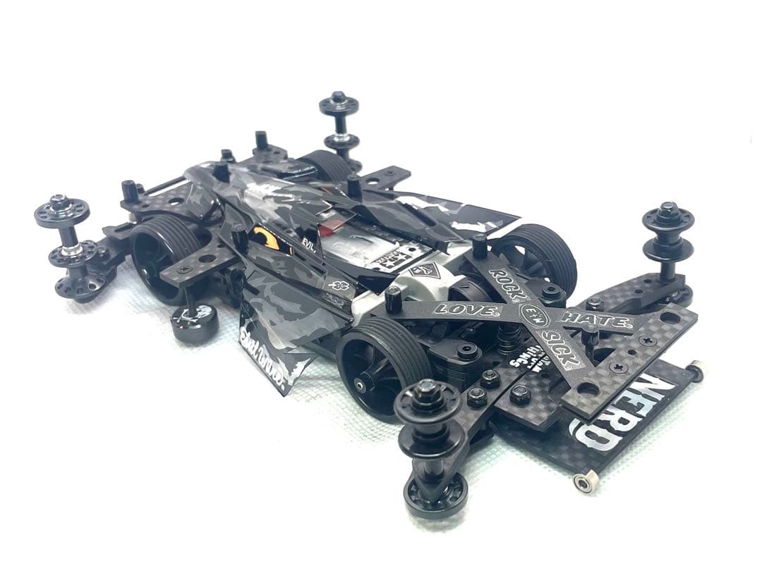 ミニ四駆　完成品　未使用　MSフレキ　ネオファルコン/ネオバンキッシュボディ付き