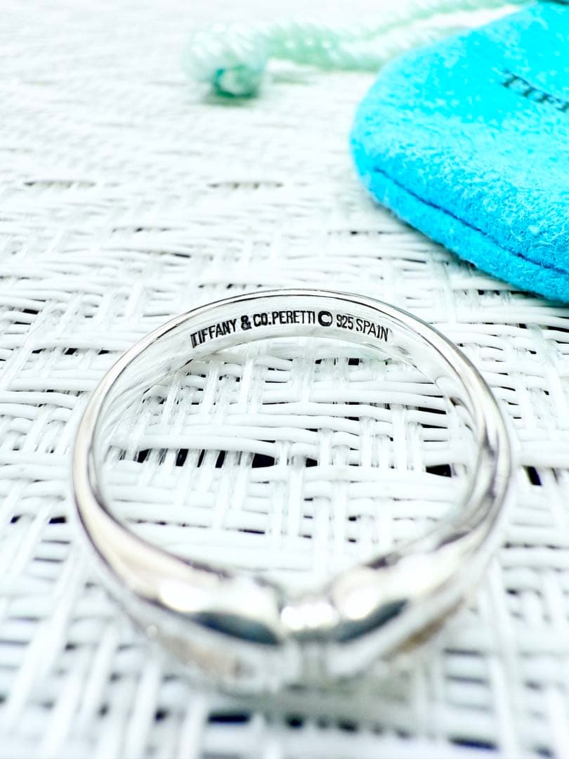 ティファニー 指輪　12.5号　エルサペレッティ オープンティアドロップ リング