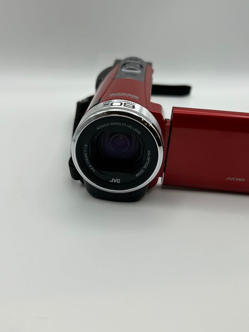 JVC ビデオカメラ　 GZ-E109-R レッド