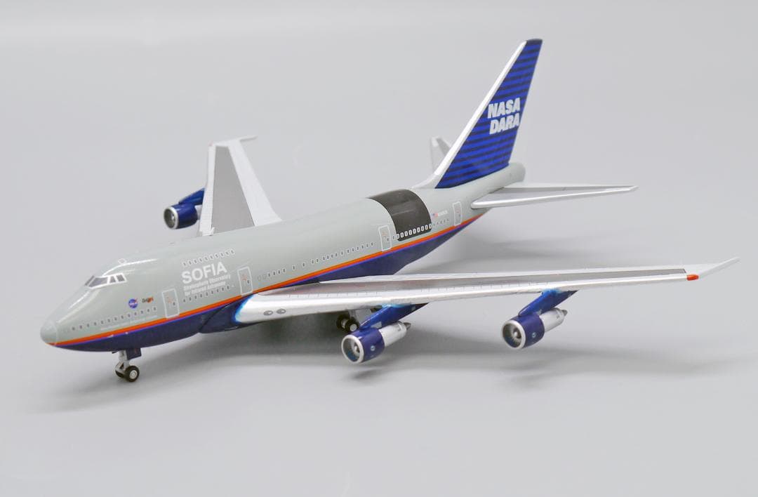 NASA SOFIA 747SP N145UA ユナイテッド航空塗装 1/400