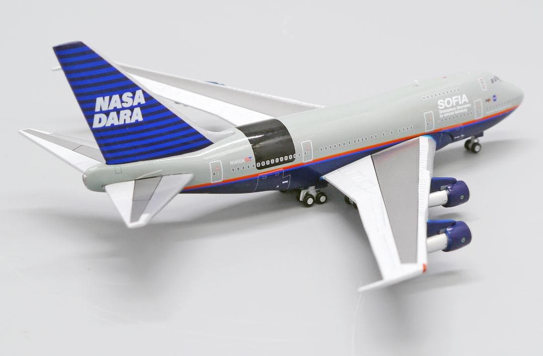 NASA SOFIA 747SP N145UA ユナイテッド航空塗装 1/400