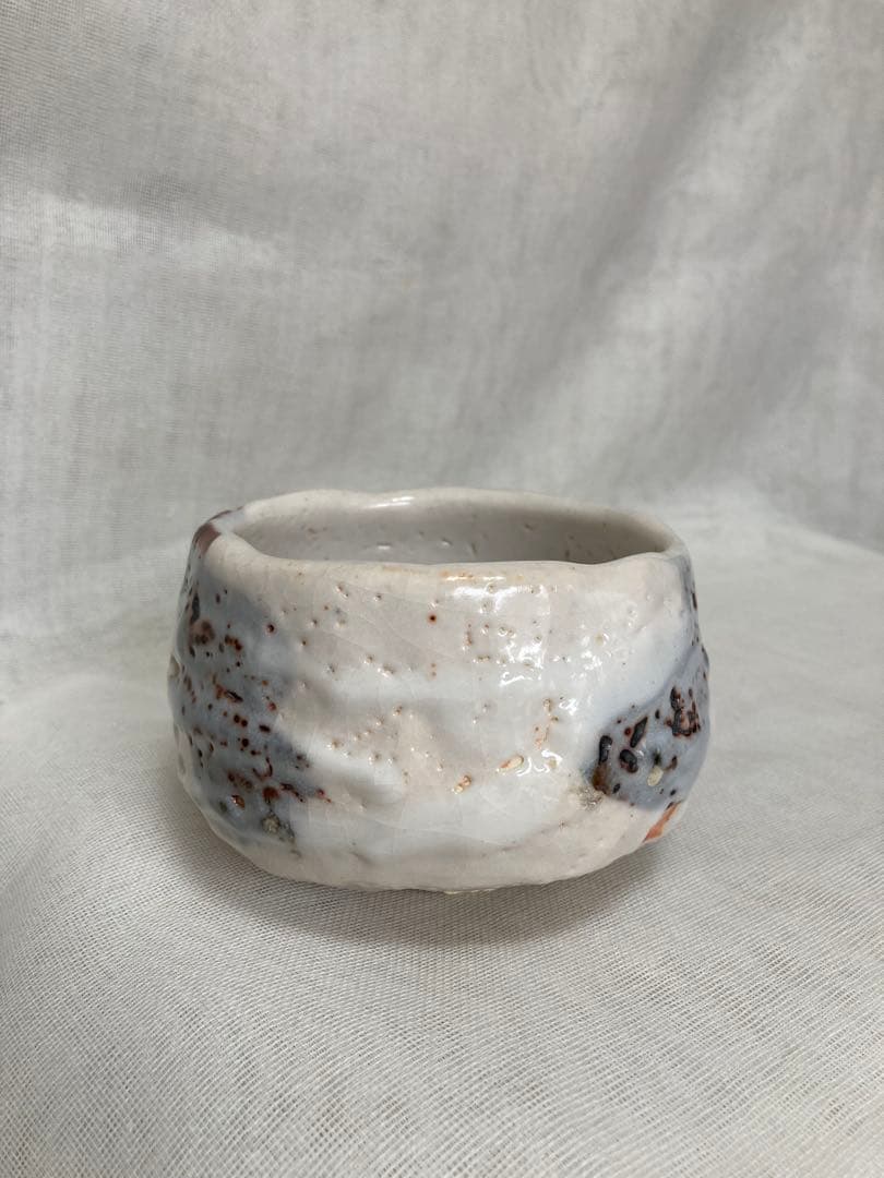 木戸貞昭／箱付絵志野茶碗／A68