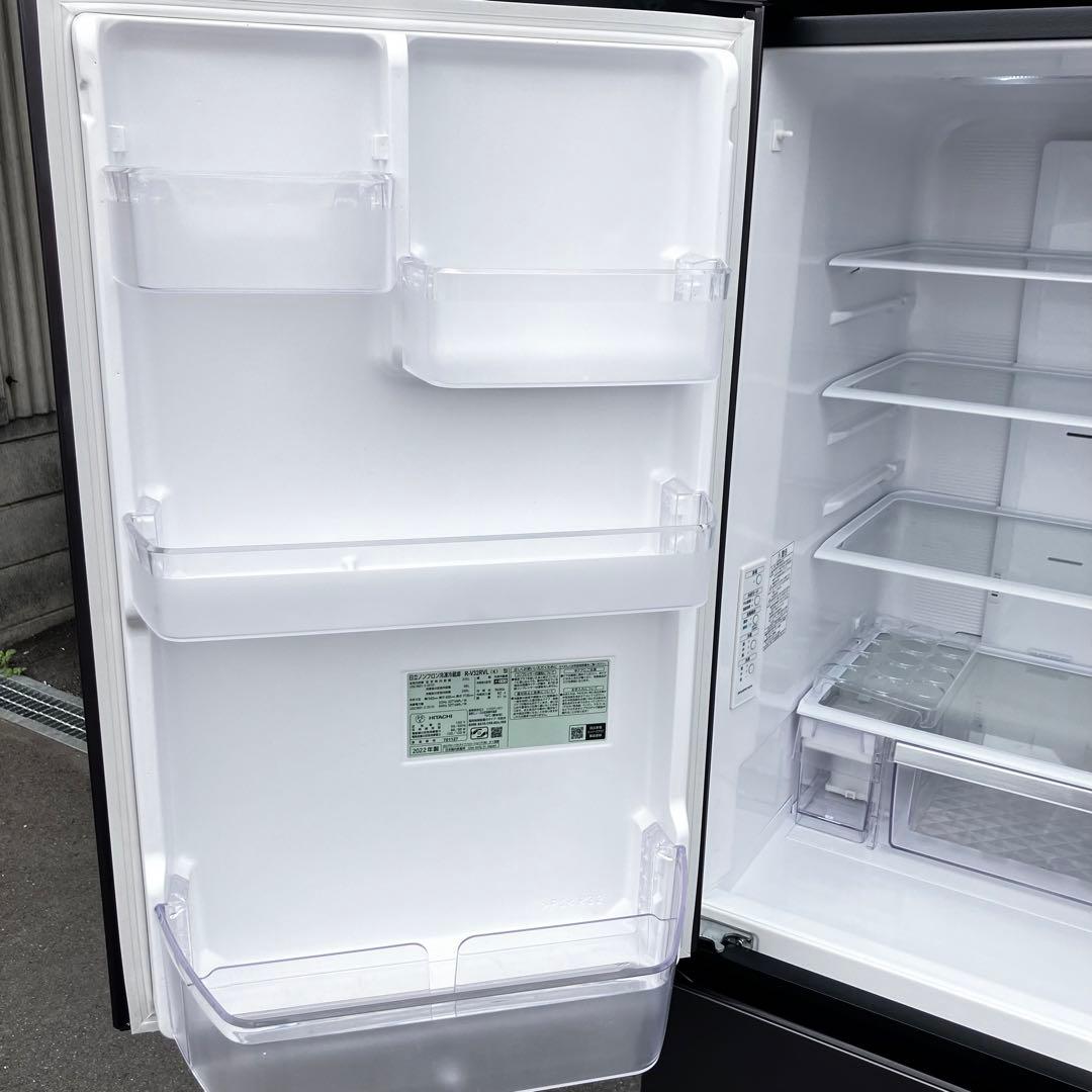 日立 HITACHI ノンフロン冷凍庫 R-V32RVL K