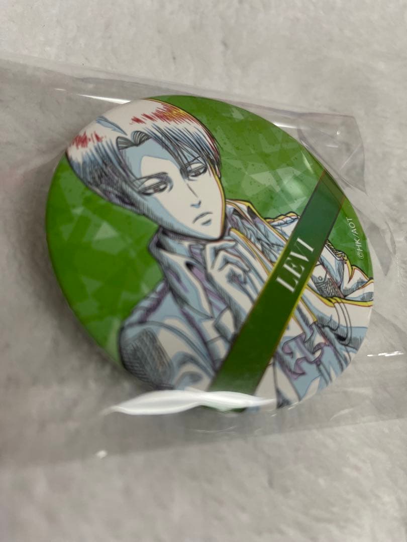 進撃の巨人 スペシャルイベント 原画 缶バッジ WIT STUDIO リヴァイ
