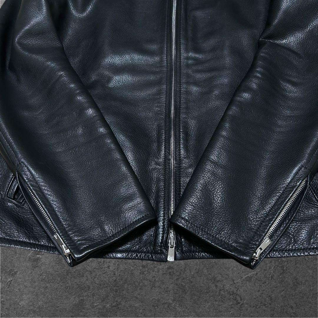 LEATHER HOUSE カウレザー レザージャケット シングルライダース