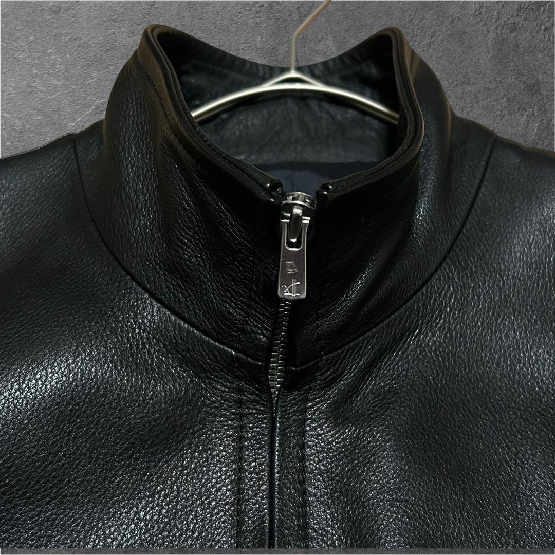 LEATHER HOUSE カウレザー レザージャケット シングルライダース