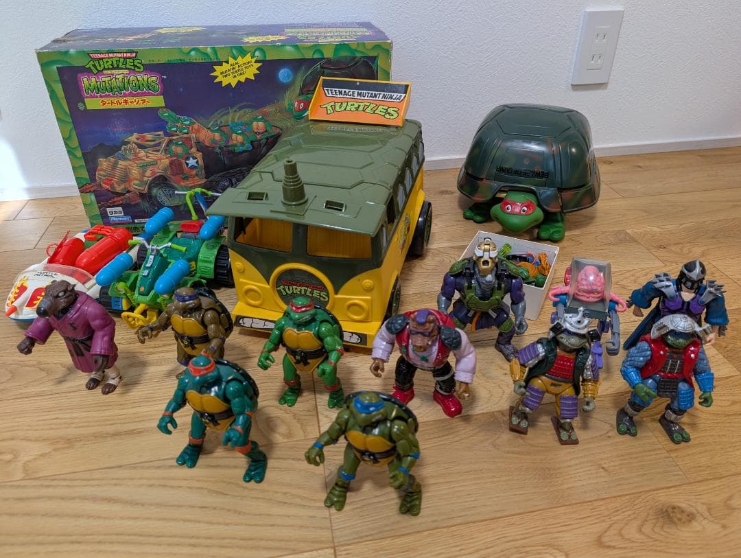 ミュータント・タートルズ フィギュアセット