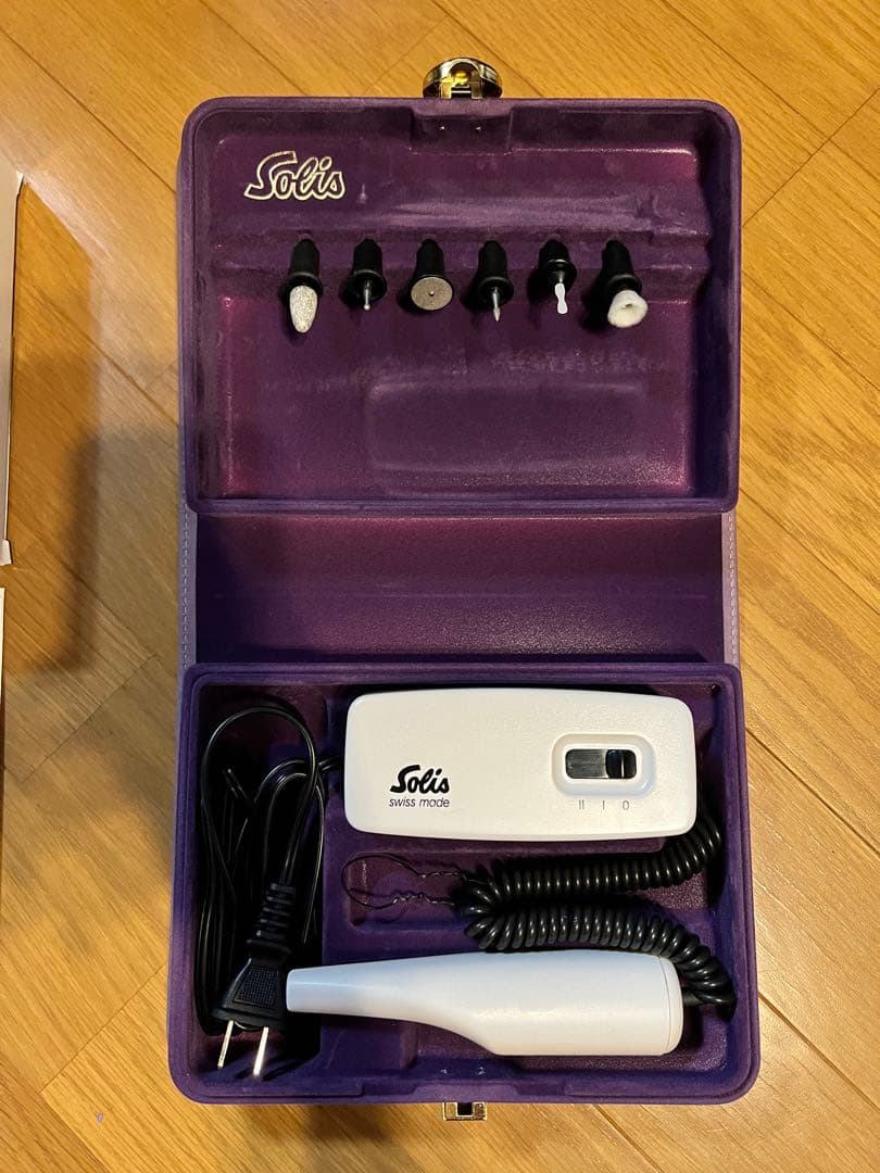 ソリスネイルマシンセット71A(アタッチメント6種・収納ケース)