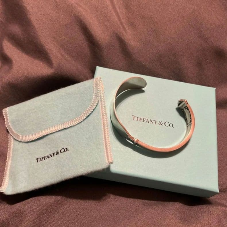 アクセサリー Tiffany&Co. Antique Cutlery Silver Bangl