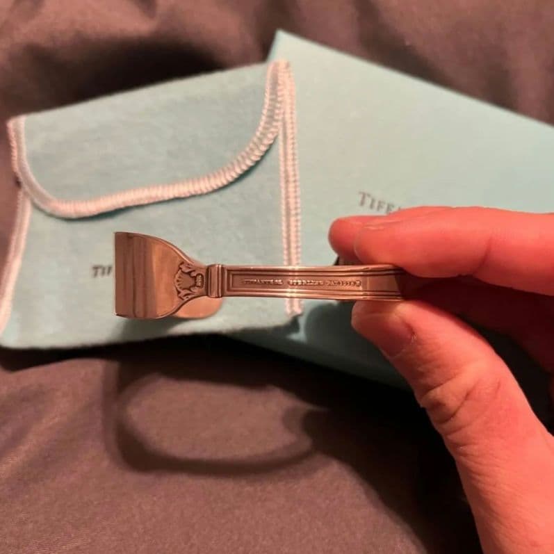 アクセサリー Tiffany&Co. Antique Cutlery Silver Bangl