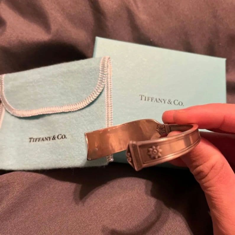 アクセサリー Tiffany&Co. Antique Cutlery Silver Bangl