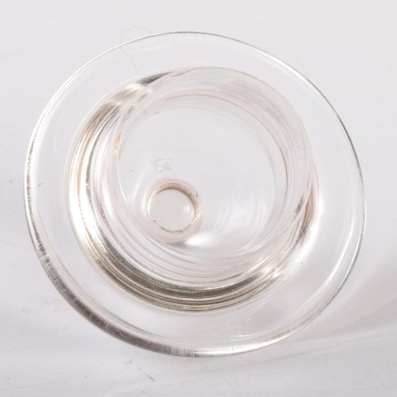 ガラス工芸　吉田勝美作　瑠璃の匠　ガラス水注　共箱　C　7079