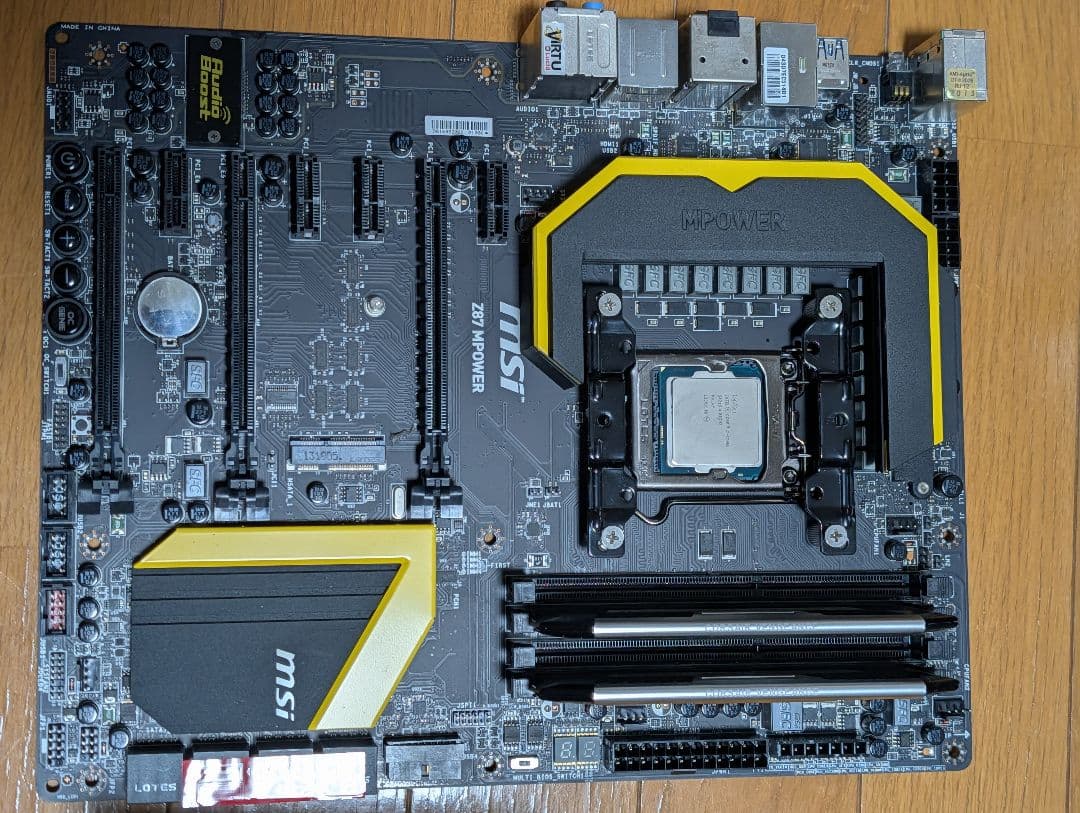 MSI Z87 MPOWER i7 4790k 16gb グラウンド鎌クロス3