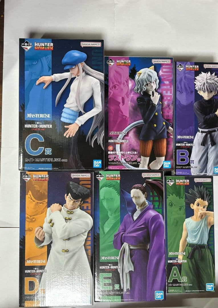 一番くじHUNTER × HUNTER フィギュア6種コンプリート（下位賞含）