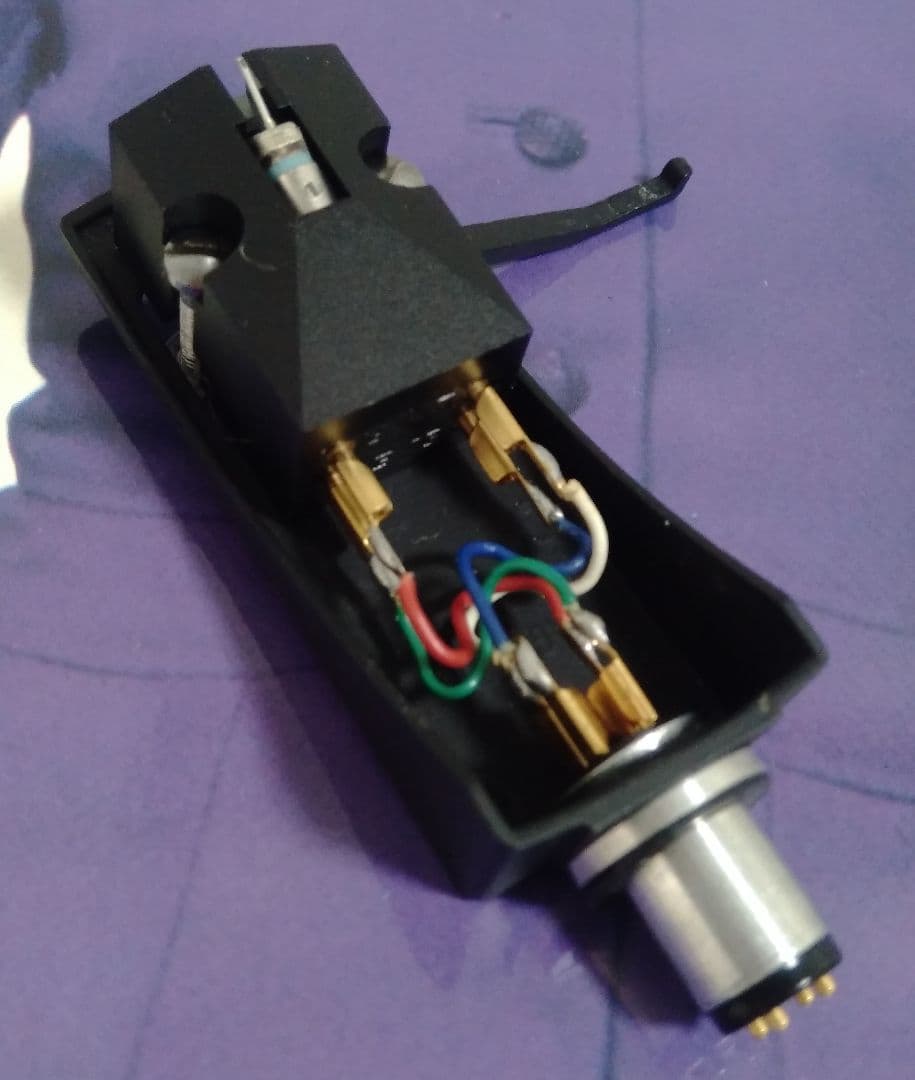 デノン MCカートリッジ DL-103 ヘッドシェル PCL-5 音質優秀品