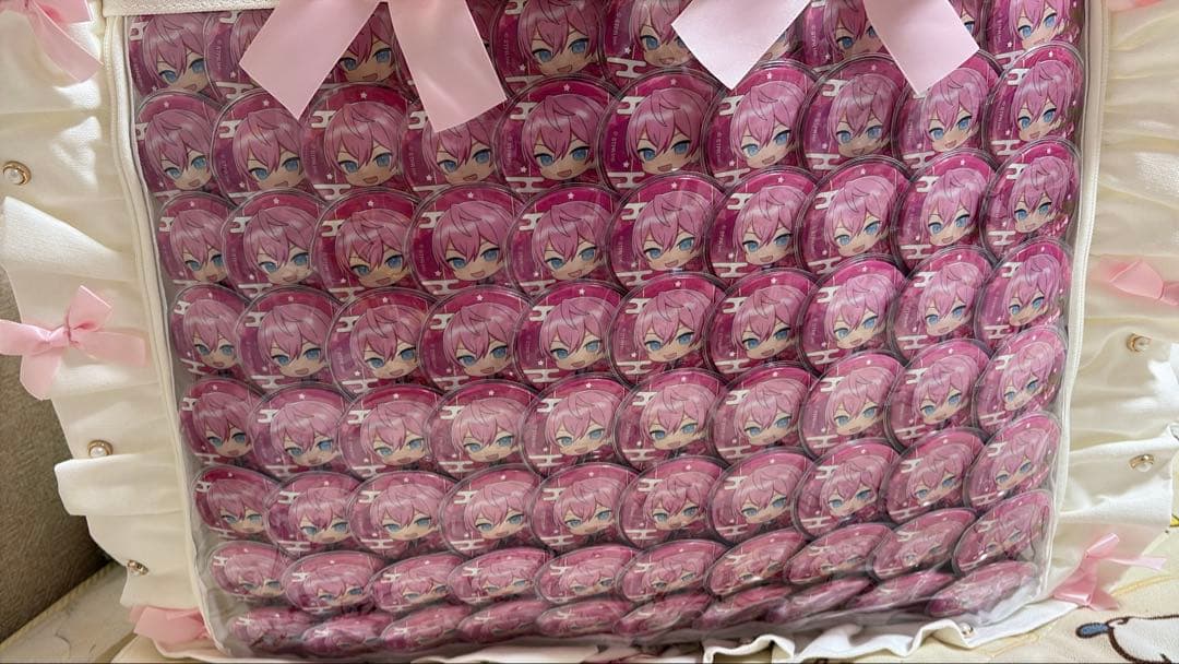 AMPTAKxCOLORS けちゃ 缶バッジ 痛バ