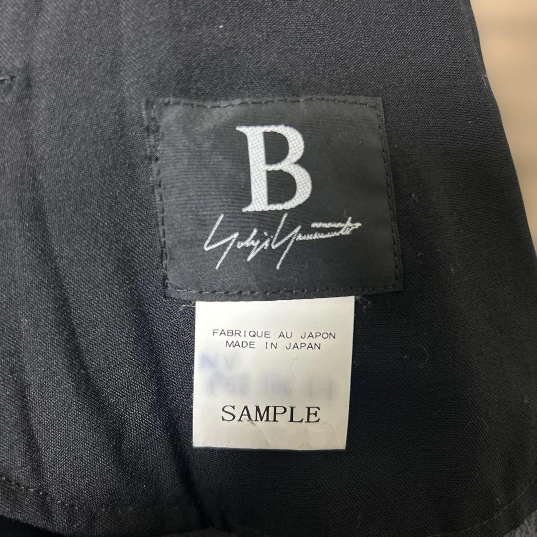 B Yohji Yamamoto サルエルパンツ ジッパー付き