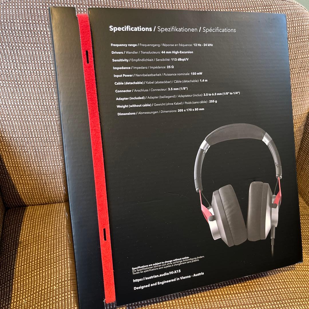 ⭐︎新品⭐︎Austrian Audio Hi-X15 モニターヘッドホン