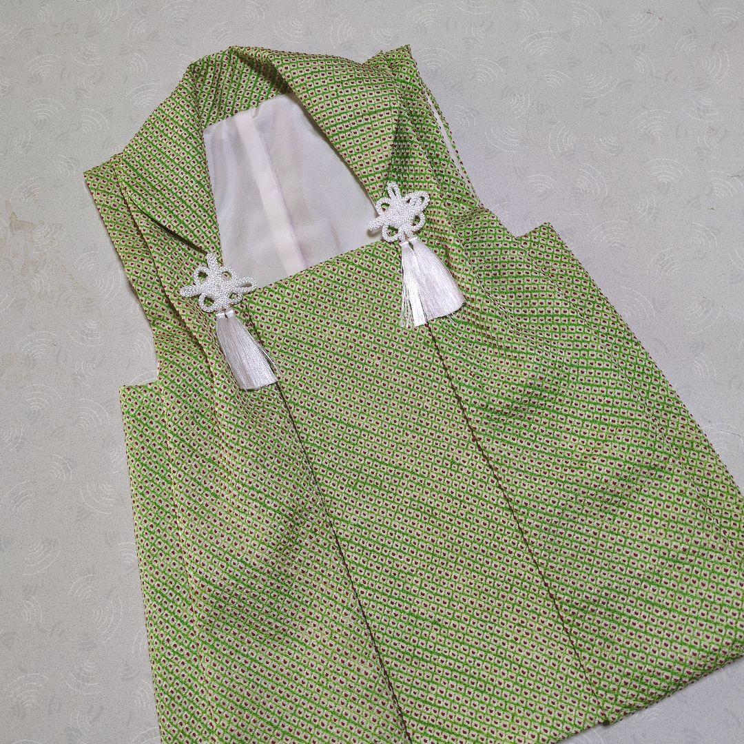 あんこ様の2点おまとめですサーモンオレンジ色と黄緑色の被布2点