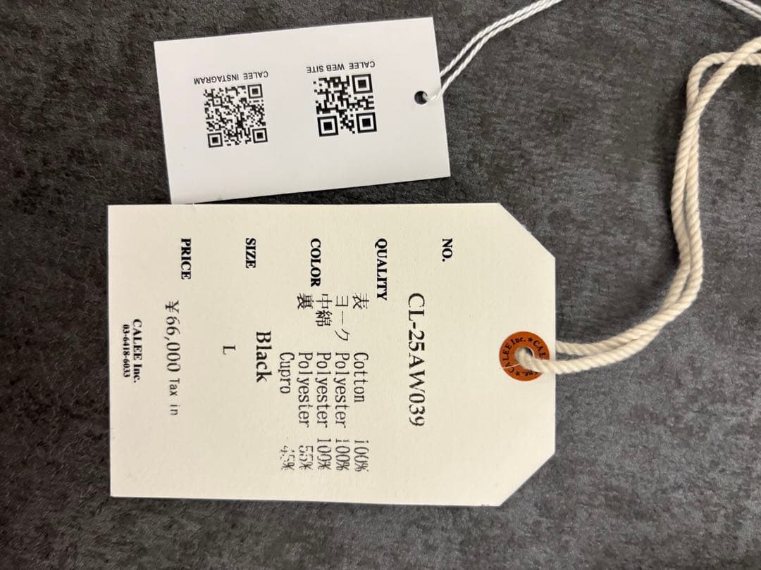 CALEE CORDUROY WESTERN JACKET calee ブルゾン