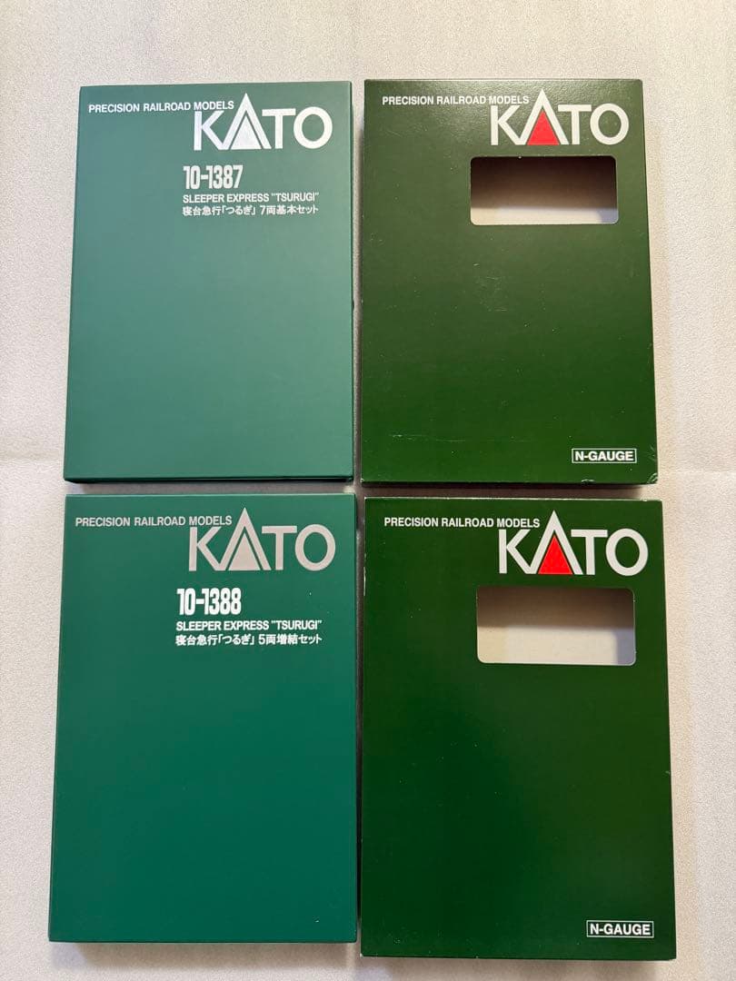 KATO 10-1387.10-1388 寝台急行「つるぎ」基本＋増結セット