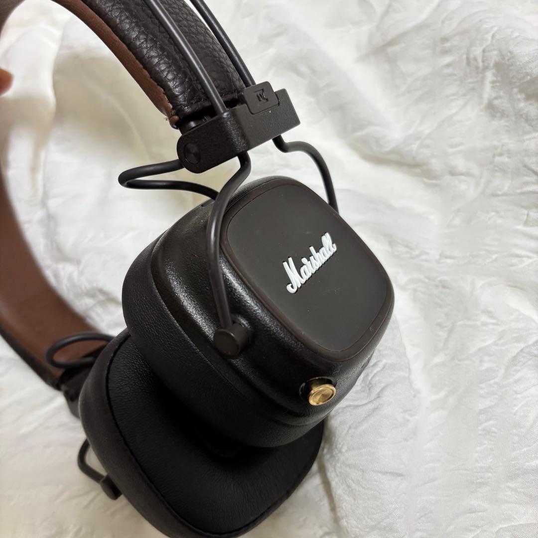 Marshall ワイヤレスヘッドホン ブラウン