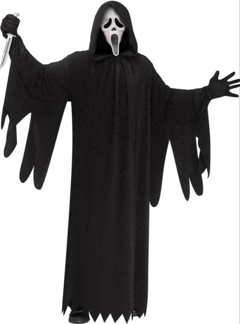 Fun World 映画25周年記念　公式ライセンス ゴーストフェイス　コスプレ