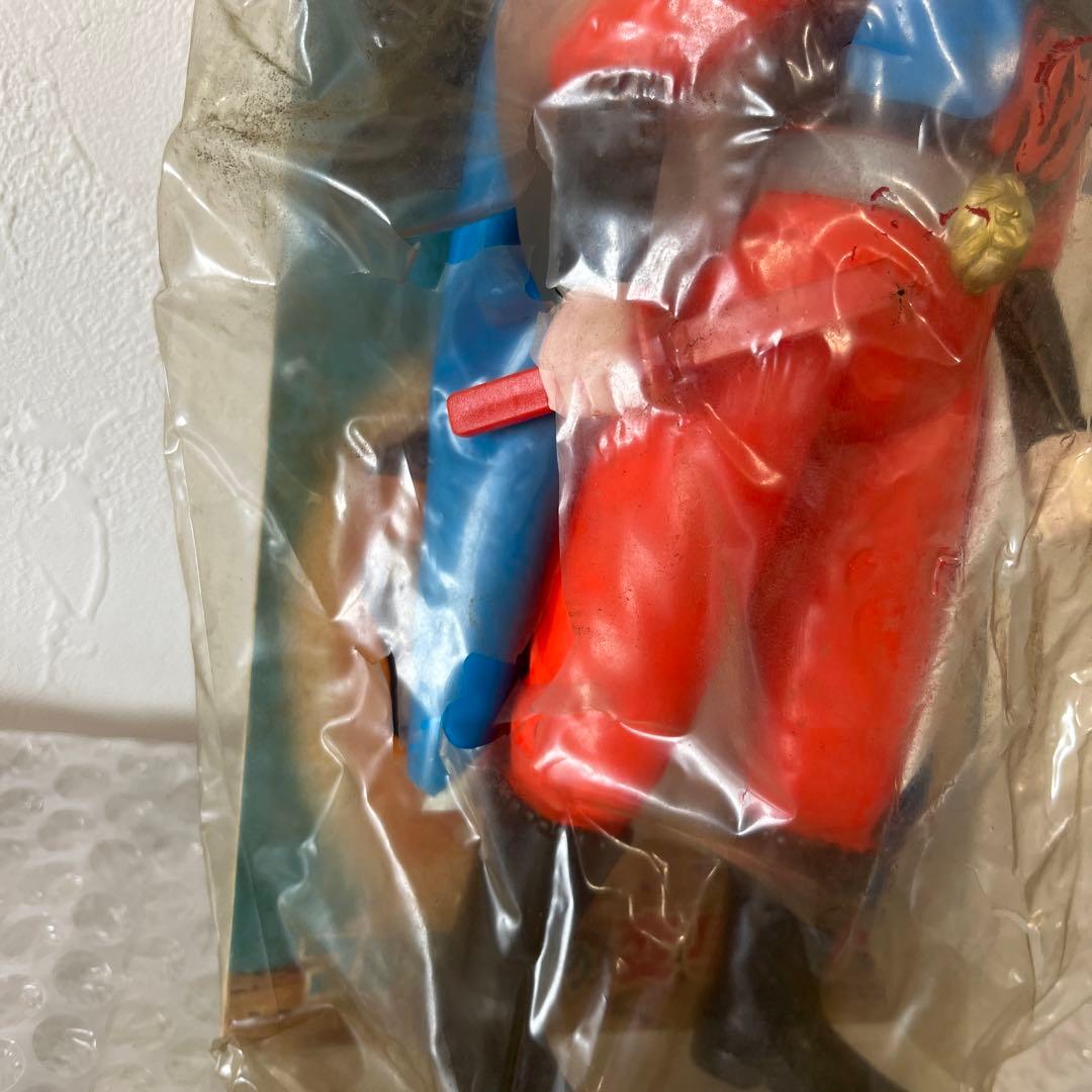 ⚠️デッドストック　快傑　ライオン丸　スタンダード　ソフビ　ブルマァク　当時物