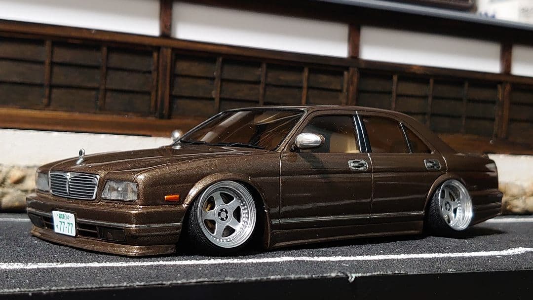 1/24 アオシマ y32 シーマ 完成品