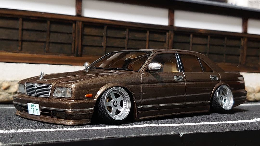 1/24 アオシマ y32 シーマ 完成品