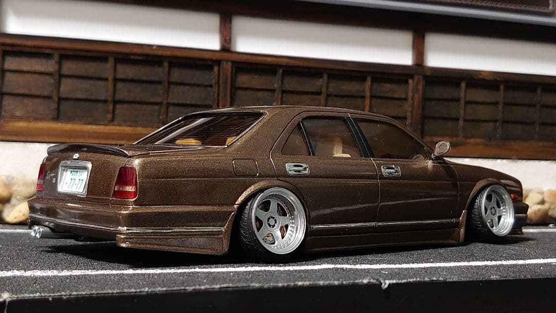 1/24 アオシマ y32 シーマ 完成品