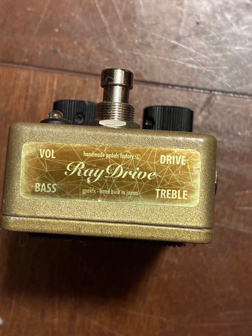 Jan RayクローRay Drive ギターエフェクター ゴールド