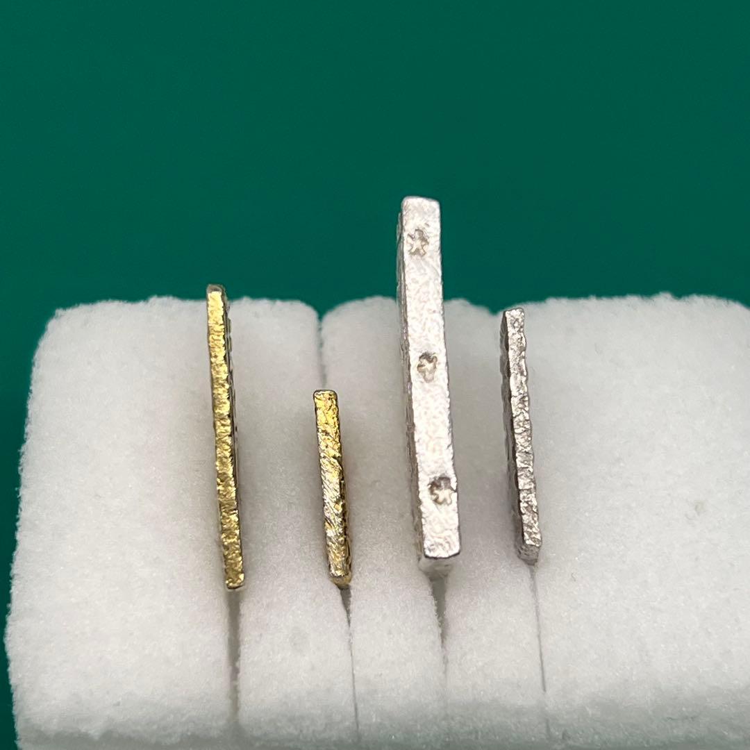 明治二分金、天保二朱金、天保一分銀、明治一朱銀 （各1枚）No2125