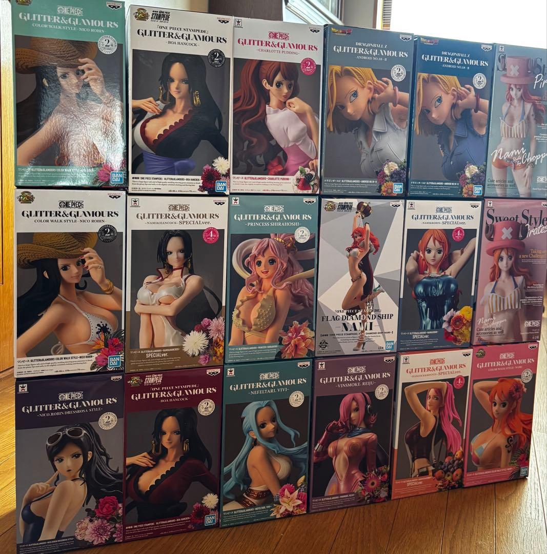 GLITTER & GLAMOURS フィギュア 16体セットとその他フィギュア
