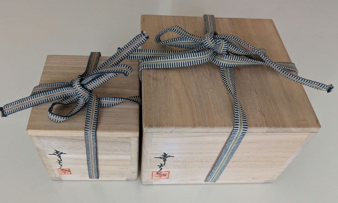 高橋幸夫 ガラス　抹茶碗 ガラス棗（ガラスなつめ）木箱入り