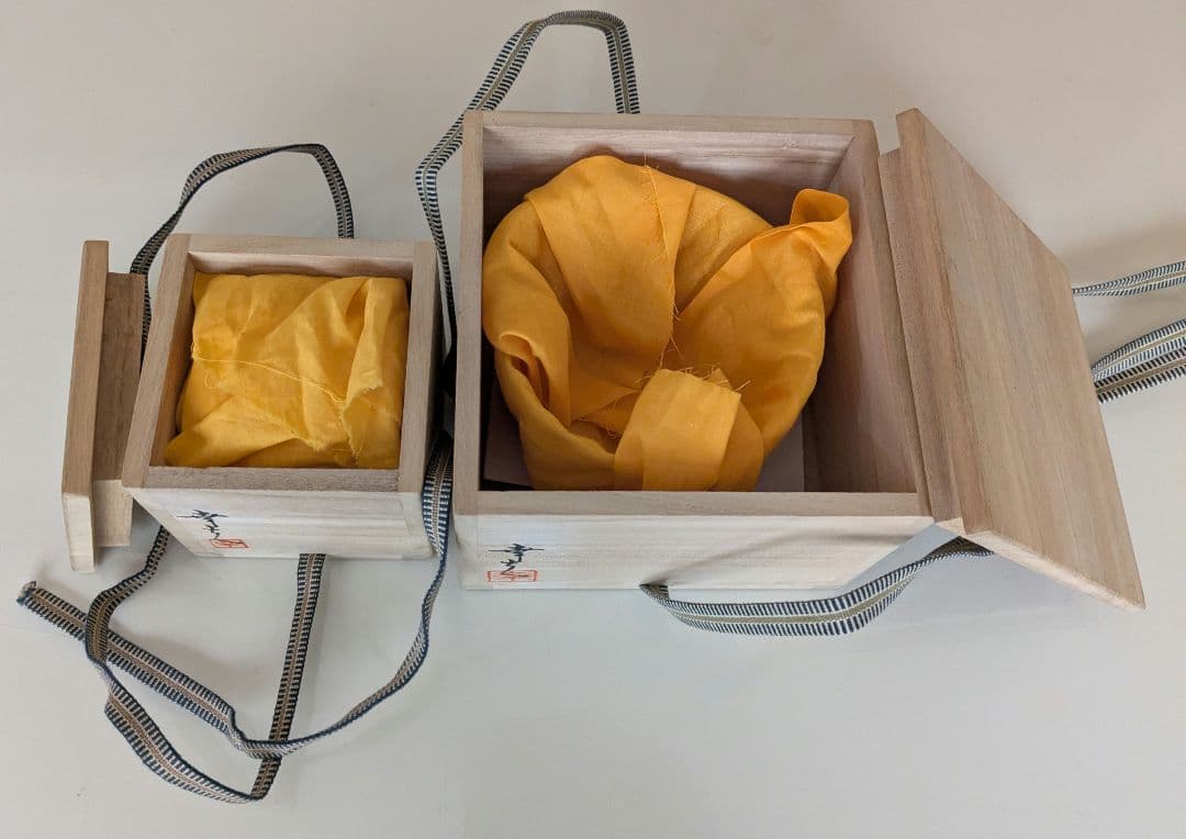 高橋幸夫 ガラス　抹茶碗 ガラス棗（ガラスなつめ）木箱入り