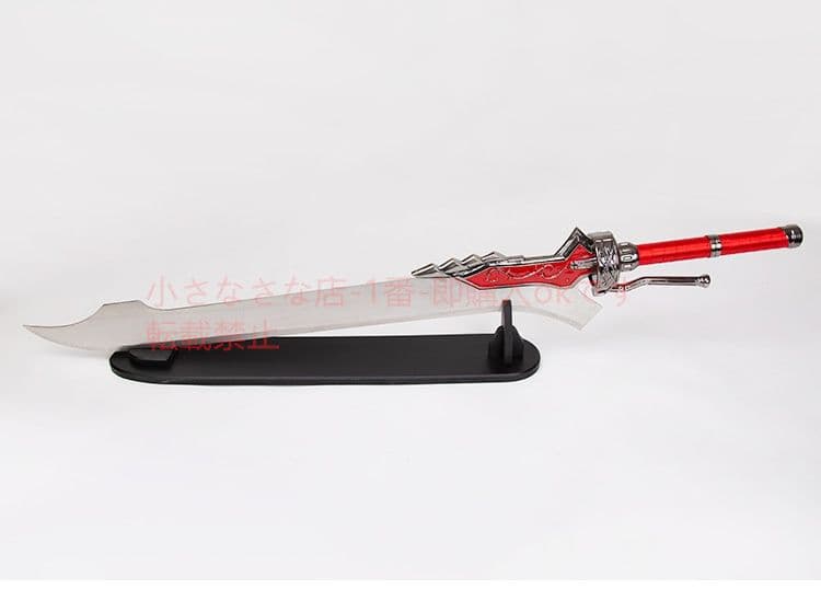 むせび泣く ネロ緋の女王   むせび泣く  古兵器 武具 刀装具 日本刀 模造刀