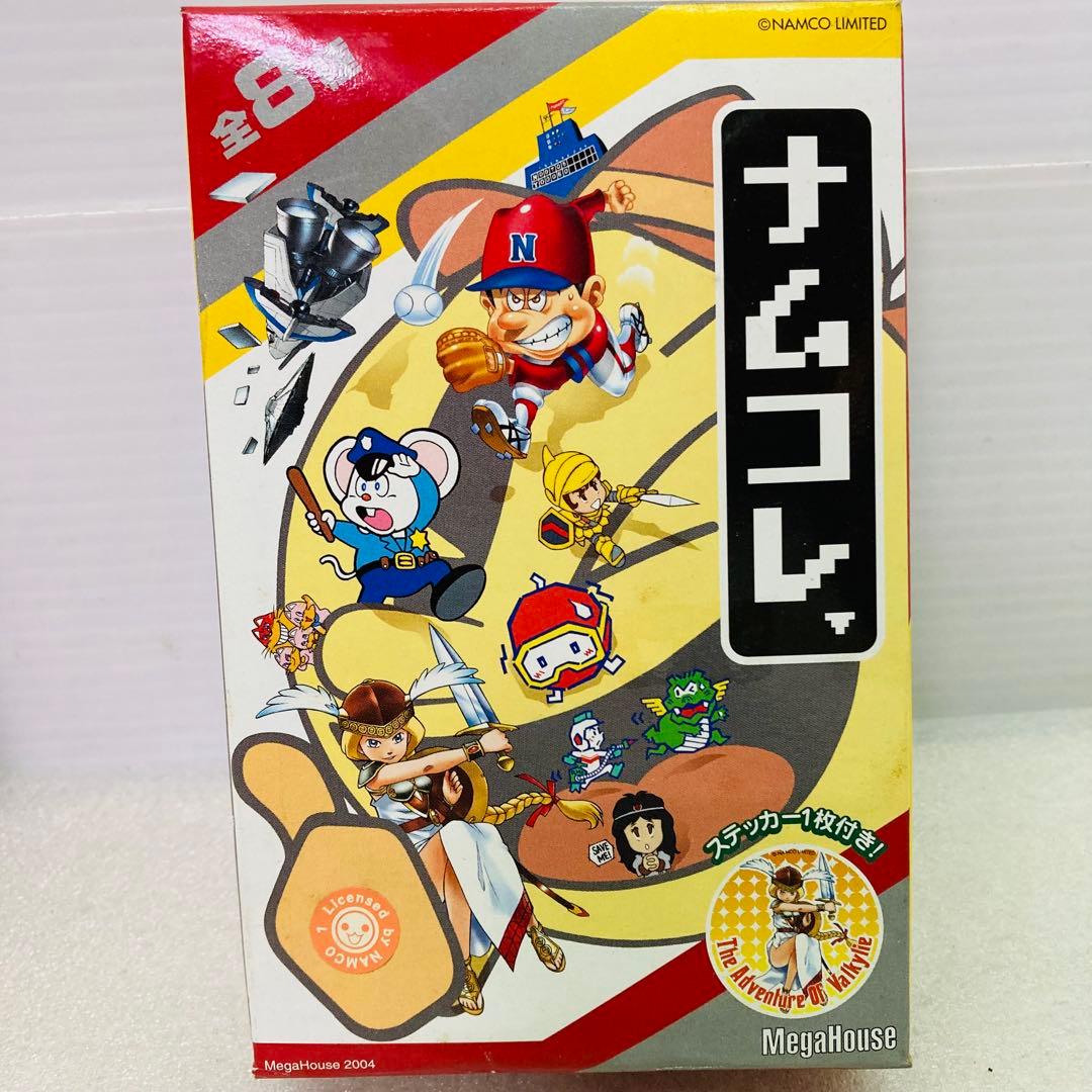 【袋未開封品/5種セット】メガハウス　ナムコレ　ステッカー付き　ゲームフィギュア