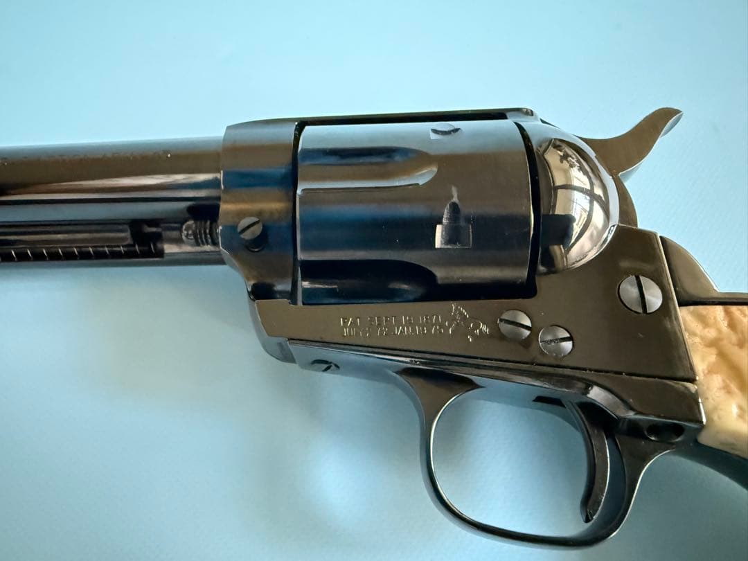 タナカ製コルトS.A.Aシビリアン4 3/4インチ　ステールフィニィシュガスガン