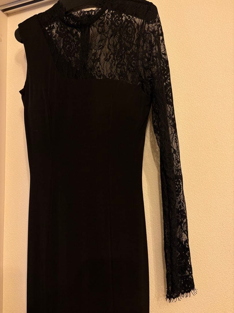 【未使用】rinfarre ブラック ロングドレス M